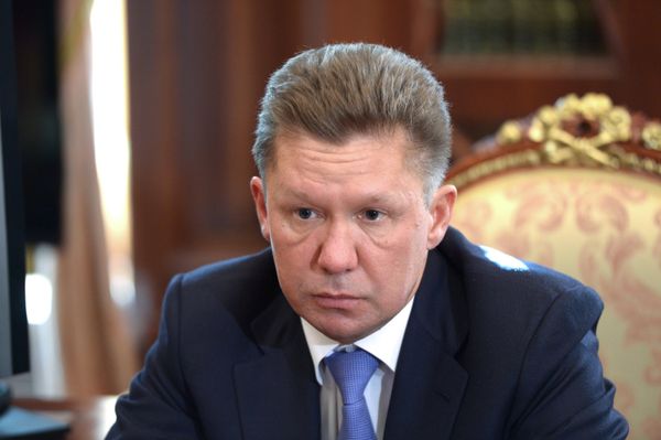 В.Путин встретился с А.Миллером