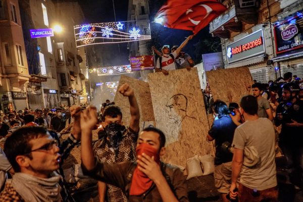 Протесты в Турции
