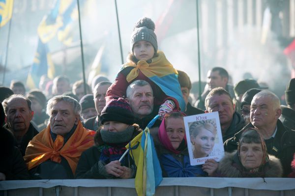 Народное вече на площади Независимости в Киеве