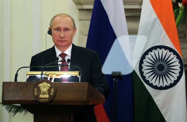 Официальный визит В.Путина в Индию Официальный визит В.Путина в Индию