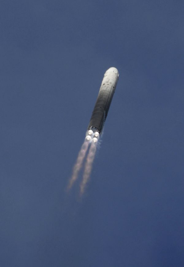 Осуществлен успешный запуск баллистической ракеты РС-18 с космодрома Байконур