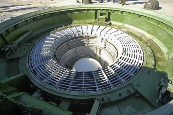 Учебно-боевой пуск межконтинентальной баллистической ракеты РС-18