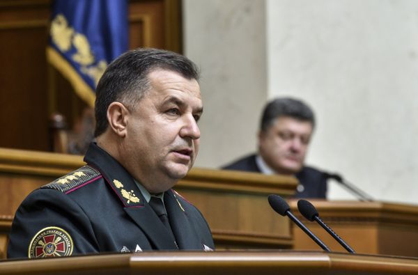 Верховная Рада Украины утвердила Степана Полторака на должность министра обороны Верховная Рада Украины утвердила Степана Полторака на должность министра обороны