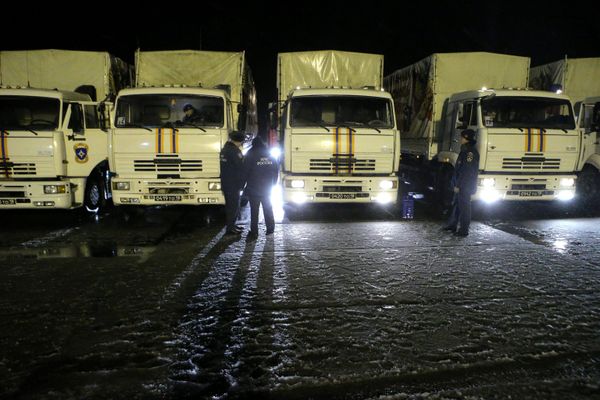 Отправка гуманитарного конвоя МЧС России с новогодними подарками для детей ДНР и ЛНР Отправка гуманитарного конвоя МЧС России с новогодними подарками для детей ДНР и ЛНР