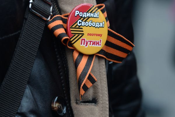 Митинг в поддержку Новороссии Битва за Донбасс III