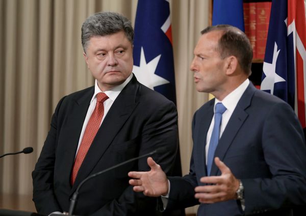 Встреча Президента Украины П.Порошенко и Т.Эббота в Австралии Встреча Президента Украины П.Порошенко и Т.Эббота в Австралии