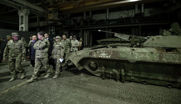 Поездка П.Порошенко в Житомирскую область