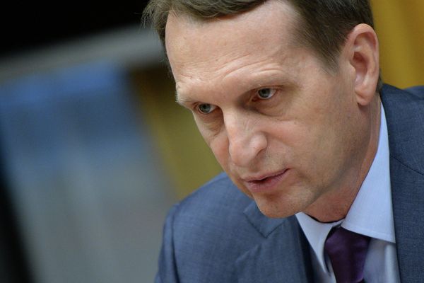 Встреча председателя Госдумы РФ С.Нарышкина и главы МИД Сирии Сирии В.Муаллема
