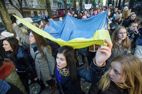 Ситуация на Украине в связи с вопросом евроинтеграции