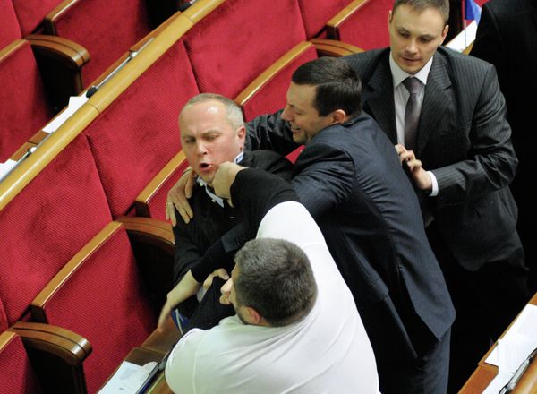 Заседание Верховной рады Украины