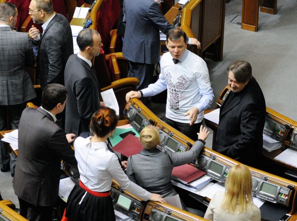 Заседание Верховной рады Украины Заседание Верховной рады Украины