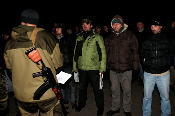 Обмен пленными между ополченцами и силовиками состоялся в пригороде Донецка