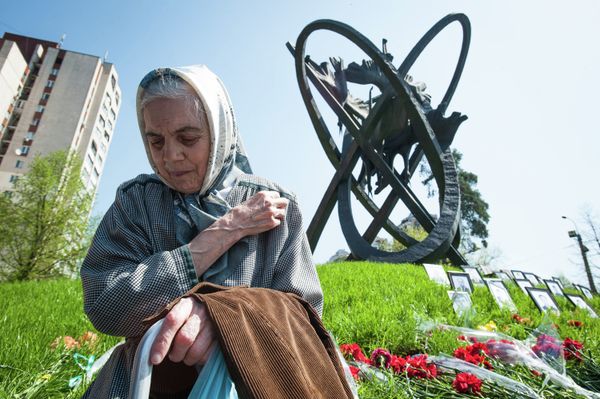 Митинг-реквием, посвященный катастрофе на ЧАЭС, прошел в Киеве