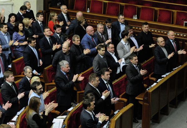 Заседание Верховной Рады Украины Заседание Верховной Рады Украины