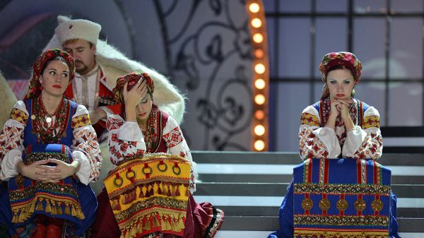 Съемки Новогодней программы телеканала Культура