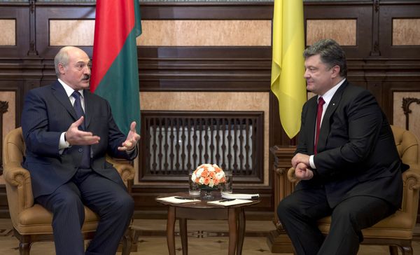 Встреча Петра Порошенко и Александра Лукашенко