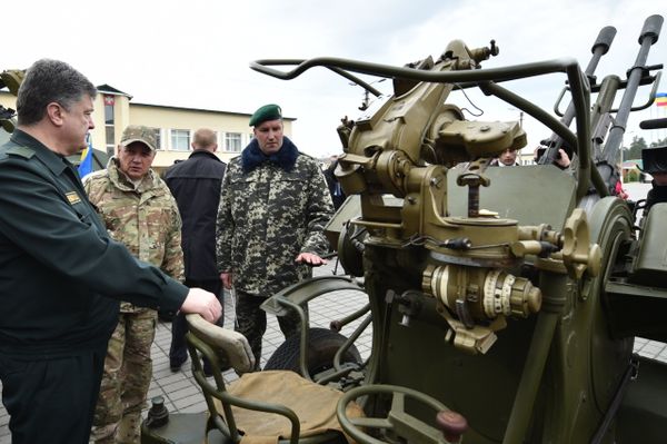 Рабочая поездка П.Порошенко в Черкасскую область