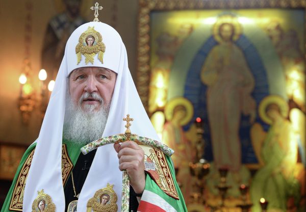 Патриарх Кирилл совершил божественную литургию в день памяти Серафима Саровского