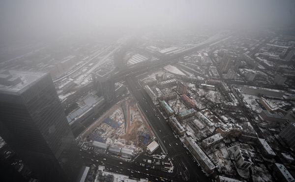 Строительство башни Восток комплекса Башня Федерация в Москве Строительство башни Восток комплекса Башня Федерация в Москве