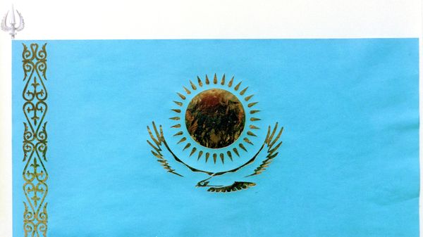 Государственный флаг Казахстана