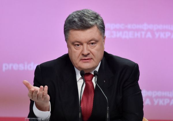 Итоговая годовая пресс-конференция Петра Порошенко