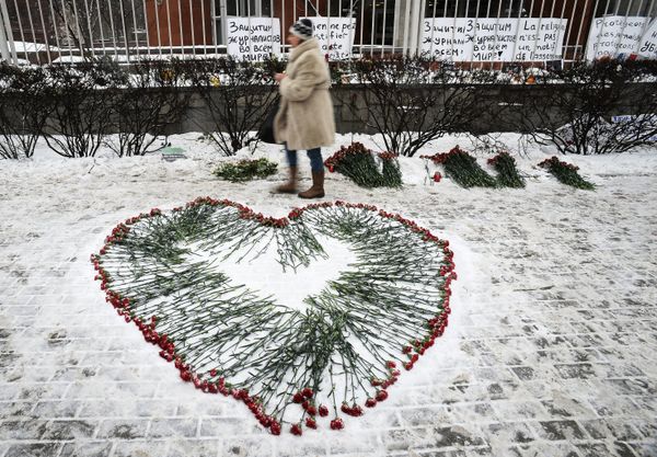 Акция солидарности с французским народом прошла в Москве Акция солидарности с французским народом прошла в Москве