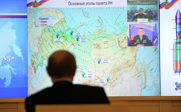 В.Путин провел видеоконференцию с космодромом Плесецк