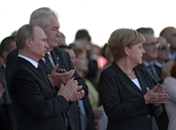 Рабочий визит В.Путина во Францию