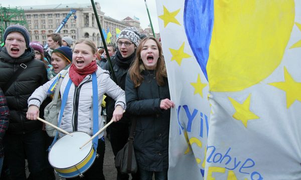 Ситуация на Украине в связи с вопросом евроинтеграции