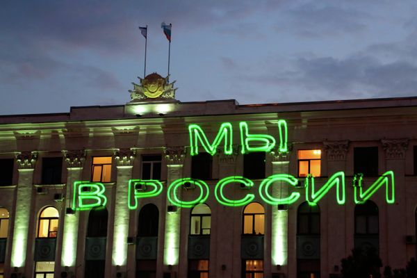 Подготовка к референдуму в Крыму Подготовка к референдуму в Крыму