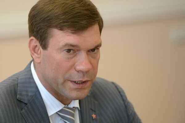 Пресс-конференция О.Царева в Донецке