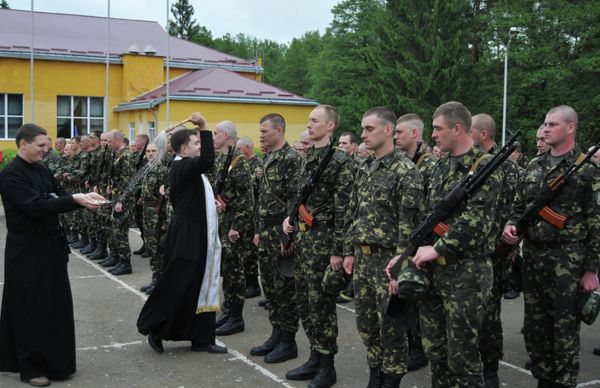 Принятие присяги военнослужащими ВС Украины Принятие присяги военнослужащими ВС Украины