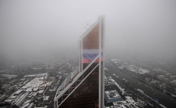 Строительство башни Восток комплекса Башня Федерация в Москве Строительство башни Восток комплекса Башня Федерация в Москве