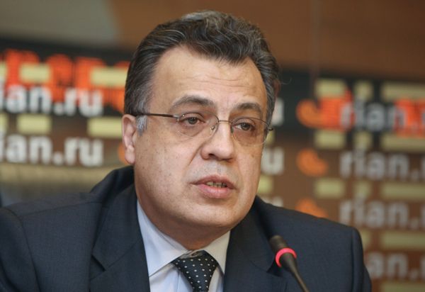 Пресс-конференция Андрея Карлова в агентстве РИА Новости