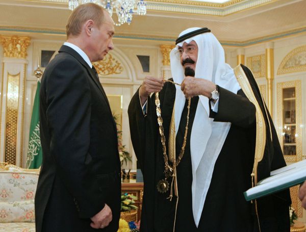 Визит президента РФ в Саудовскую Аравию