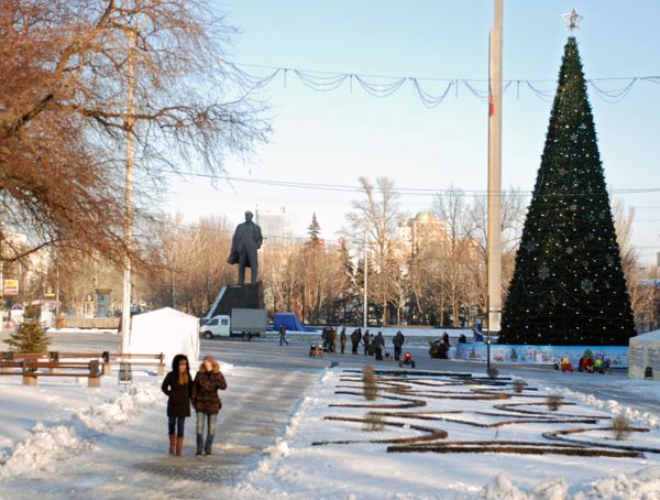 Предновогодний Донецк Предновогодний Донецк