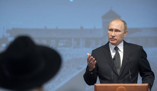 Президент РФ В.Путин участвует в мероприятиях в Международный день памяти жертв Холокоста