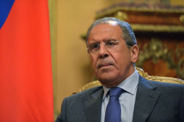 Встреча глав МИД РФ и Словении С.Лаврова с К.Эрьявецем