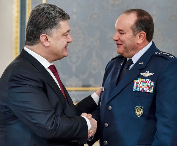 Встреча П.Порошенко и Ф.Бридлава в Киеве Встреча П.Порошенко и Ф.Бридлава в Киеве