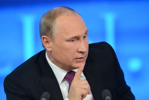 Десятая ежегодная большая пресс-конференция президента России Владимира Путина