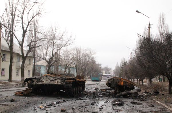 Ситуация в Дебальцево и Углегорске