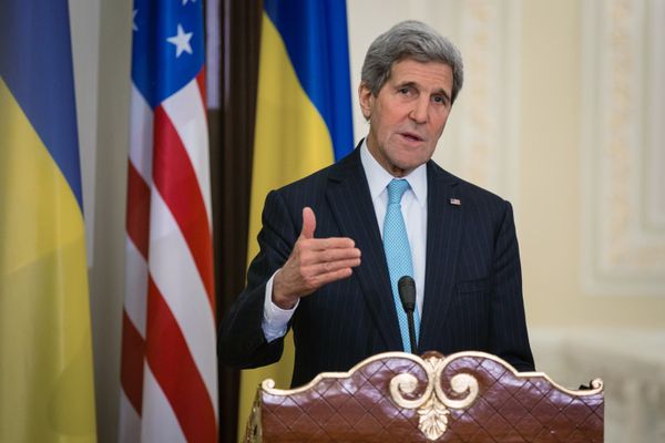 Визит Госсекретаря США Дж.Керри в Киев