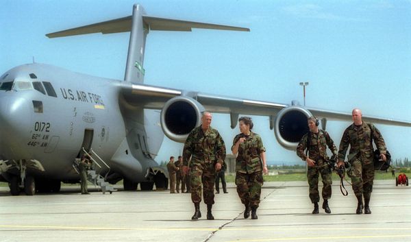 Американские военные инструкторы в Грузии