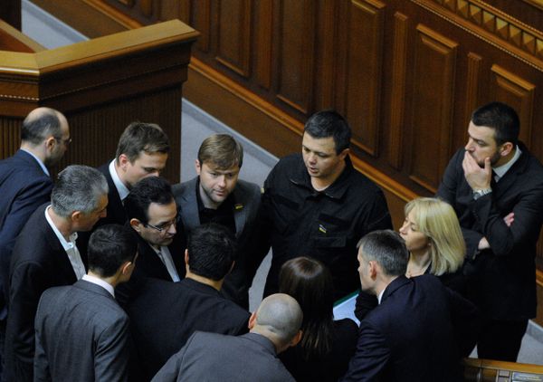 Заседание Верховной Рады Украины