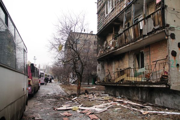Ситуация в Дебальцево и Углегорске Ситуация в Дебальцево и Углегорске