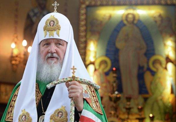 Патриарх Кирилл совершил божественную литургию в день памяти Серафима Саровского