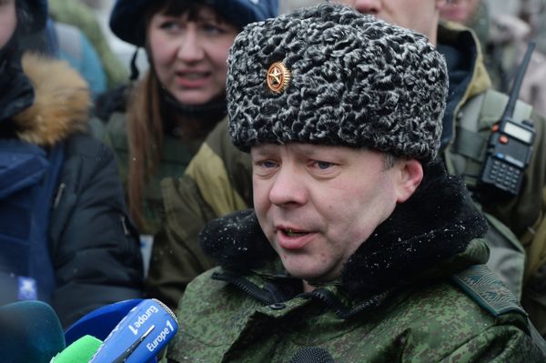 Разрушенный аэропорт Донецка
