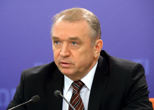 Итоговая пресс-конференция президента торгово-промышленной палаты РФ Сергея Катырина Итоговая пресс-конференция президента торгово-промышленной палаты РФ Сергея Катырина
