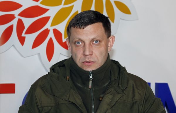 Глава ДНР Александр Захарченко посетил Горловку