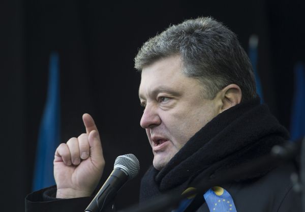 Акция сторонников евроинтеграции День достоинства на площади Независимости в Киеве